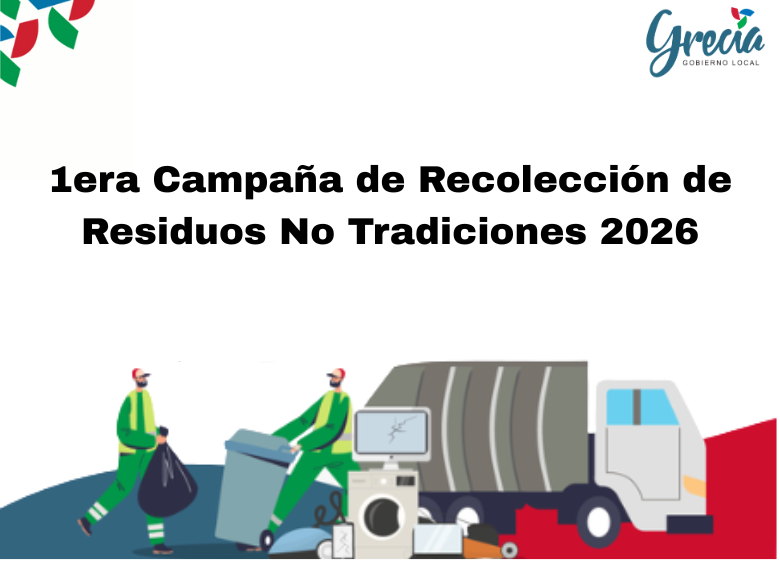1era Campaña de Recolección de Residuos No Tradicionales 2026